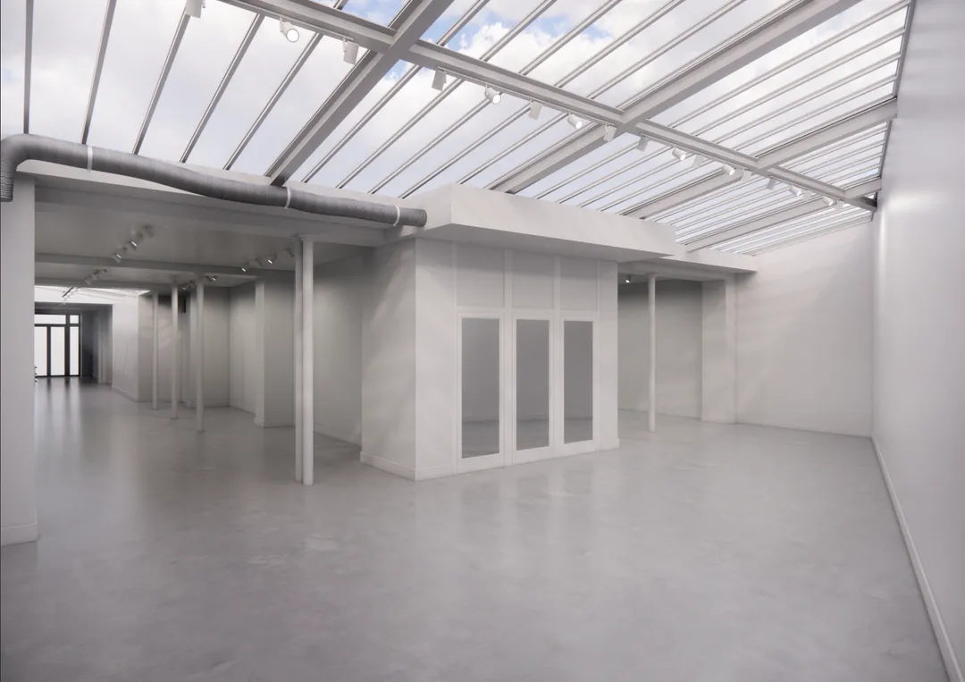 Très belle galerie de 220m2 de plain-pied avec une grande vitrine sur rue. Un sol en béton ciré, de grands murs blancs et équipé de rails de spots, cet espace est doté de toutes les qualités pour une exploitation en tant que showroom, ou pop up store. Son plus : une grande verrière qui vient doubler l'éclairage et offre une lumière splendide à des produits ou une collection. Profitez d'une localisation idéale au coeur des festivités pour la fashionweek de Paris, sur le chemin des acheteurs. Showroom Léa