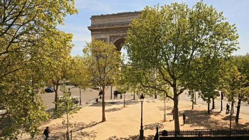 Le Triomphe Paris fashionweek rent