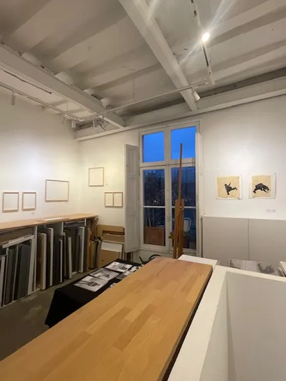 La petite galerie de Valerie vue intérieur